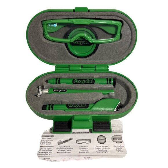 Crayola Digitools Deluxe Digital Effects for Apple IPAD 3D Green - Picture 1 of 10